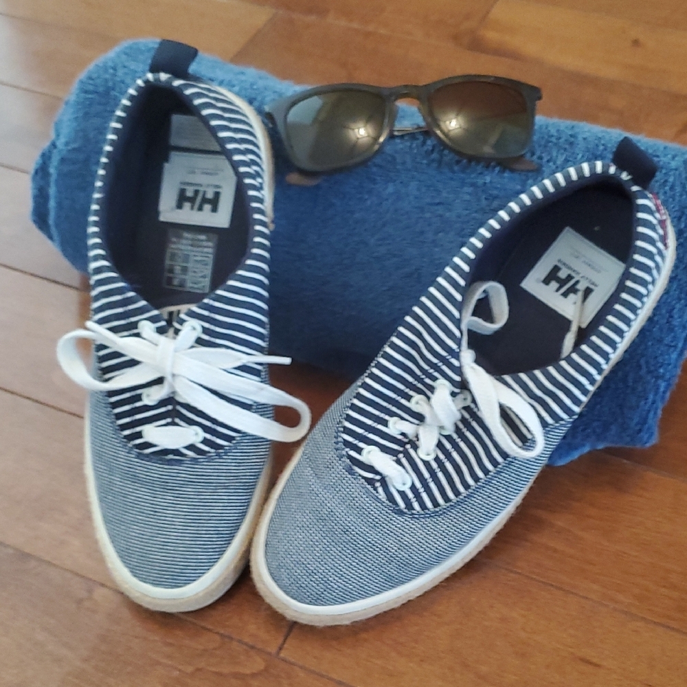 Helly Hansen Blue Striped Espadrilles